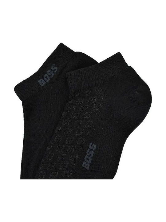 Boss Γυναικείες Κάλτσες Μαύρο 2Pack