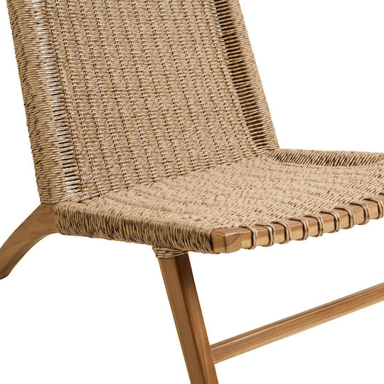 Πολυθρόνα 60x98x87cm Φυσικό Πολυθρόνα 60x98x87cm Φυσικό