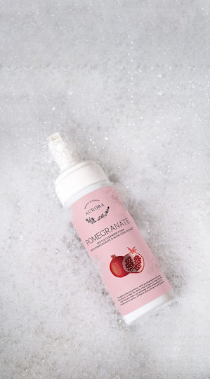 Aurora Natural Pomegranate Αφρός Καθαρισμού Προσώπου 150ml