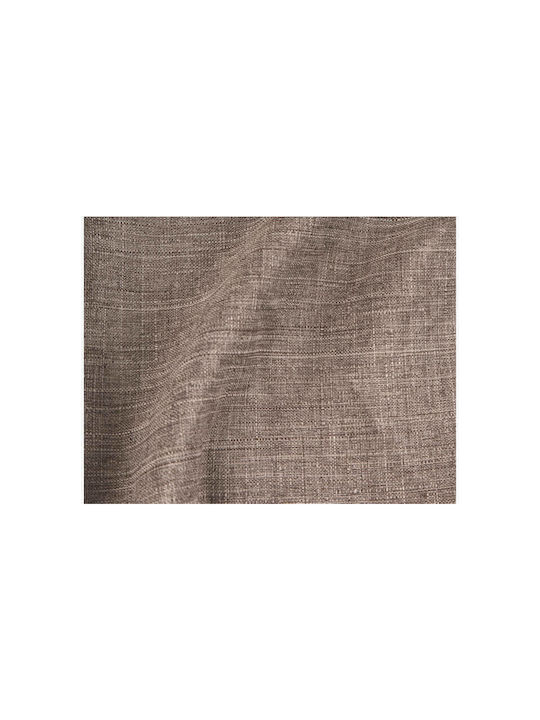 Kipper Perdea cu Capse Cationic Taupe 140x260cm
