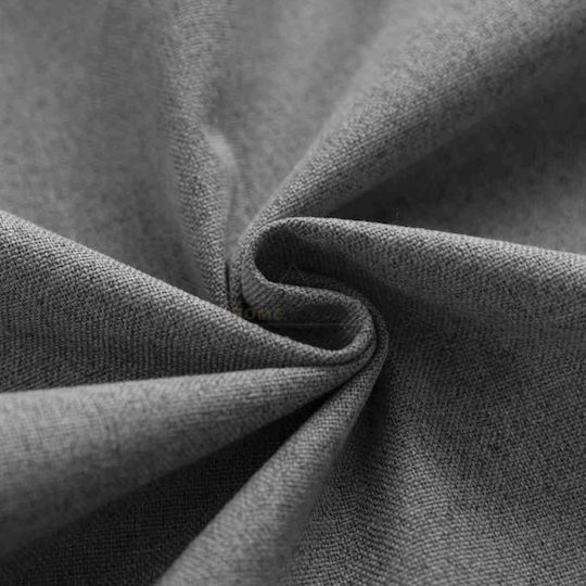 Lucktora Vorhang mit Grommet Grau 270x265cm
