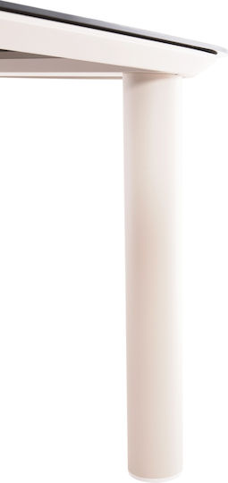 Dosun Table Dining Room with Ceramic Surface Cream 220x100x75cm