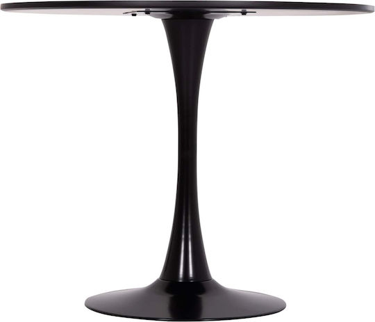 Freebox Dining Room Table Black 73x73x90cm
