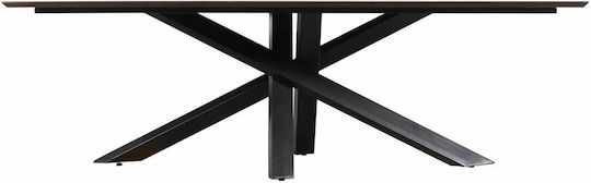 Dining Room Brown 280x110x77cm