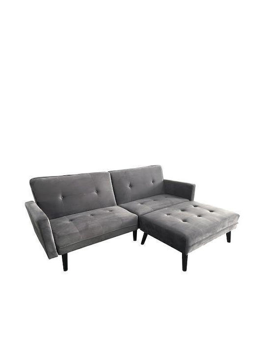 Alfvin Ecke Sofa Sofa mit Umkehrbarer Winkel & Stauraum Gray 211x158x83cm