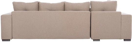 Ecksofa Schlafsofa Beiges 298x177x95cm