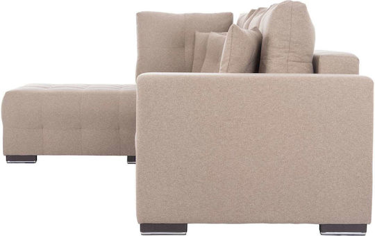 Ecksofa Schlafsofa Beiges 298x177x95cm
