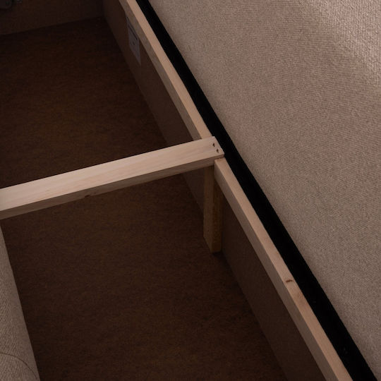 Ecksofa Schlafsofa Beiges 298x177x95cm