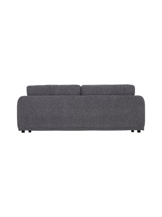 Structo Триместен Диван Сив 227x94x88см