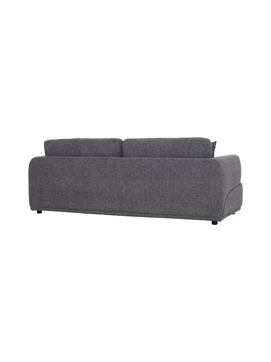 Structo Триместен Диван Сив 227x94x88см