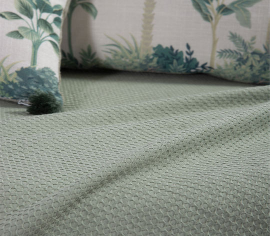 Nef-Nef Homeware Betty Three-Seater Sofa Throw 180x300cm Ecru