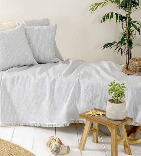 Nima Stone Sofa Throw Chenille 180x240cm
