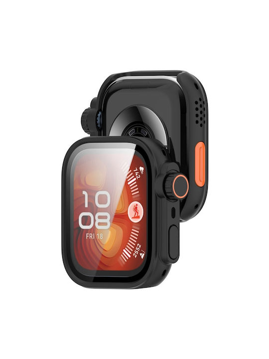 SSCase Husă din Silicon de Culoare Neagră pentru Huawei Watch Fit 5
