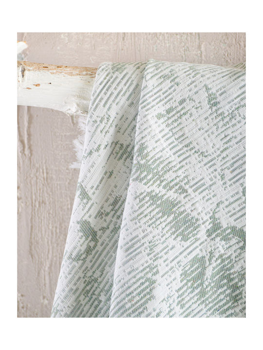 Rythmos Peony Zweisitzer-Sofa Überwurf Jacquard 180x240cm Beige