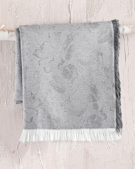 Rythmos Peony Ριχτάρι Διθέσιου Καναπέ Ζακάρ 180x240εκ. Μπεζ