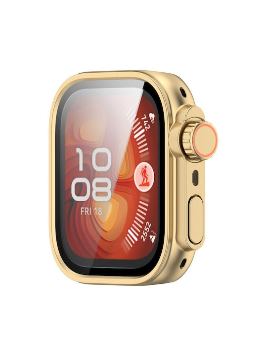 SSCase Husă din Silicon în Culoare Aurie pentru Huawei Watch Fit 5