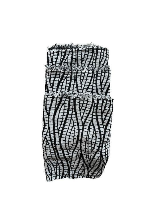 Kraft World Ριχτάρι Τριθέσιου Καναπέ 180x300εκ. Γκρί Σκούρο