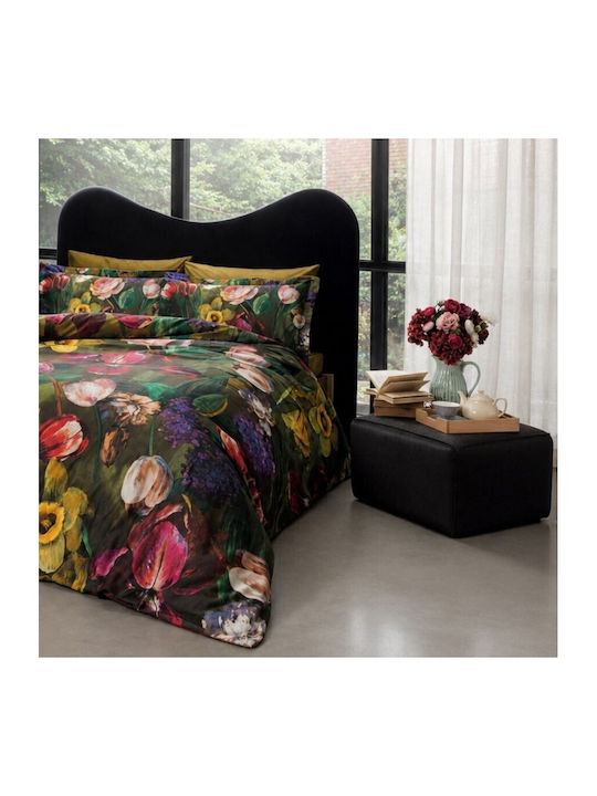 Tac Set Husă de Pilotă Dublă cu 4 Fețe de Pernă & 1 Cearsaf 200x220 Seraphina