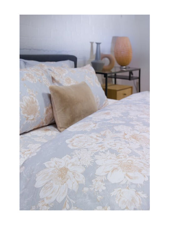 Biokarpet Bettbezüge Diamond 253 Pearl Sky-Set Bettbezüge Einzel