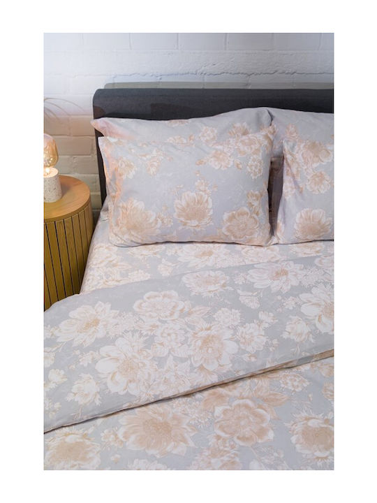 Biokarpet Bettbezüge Diamond 253 Pearl Sky-Set Bettbezüge Einzel
