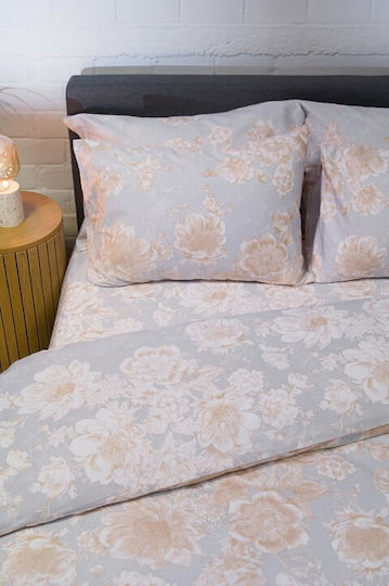 Viokarpet Duvet Cover Diamond 253 Pearl Sky Set Duvet Cover Single