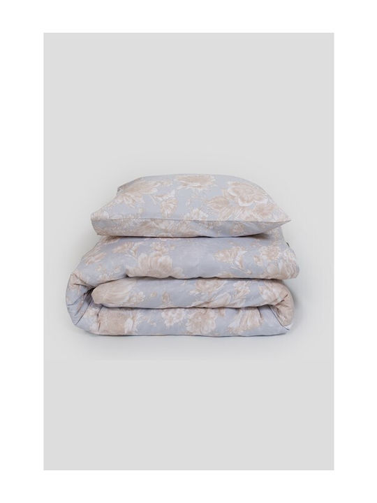 Biokarpet Bettbezüge Diamond 253 Pearl Sky-Set Bettbezüge Einzel