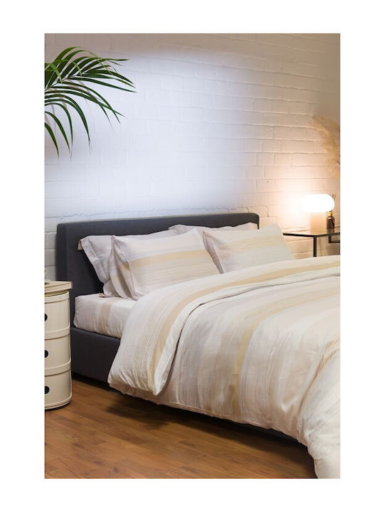 Viokarpet Duvet Cover Diamond 254 Opal Beige Set Duvet Cover Single