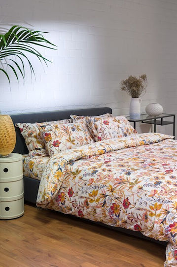 Viokarpet Duvet Cover Diamond 251 Emerald Yellow Set Duvet Cover Single