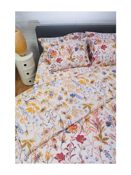 Viokarpet Duvet Cover Diamond 251 Emerald Yellow Set Duvet Cover Single