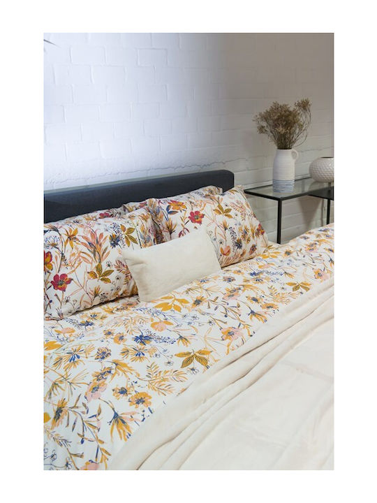 Viokarpet Duvet Cover Diamond 251 Emerald Yellow Set Duvet Cover Single