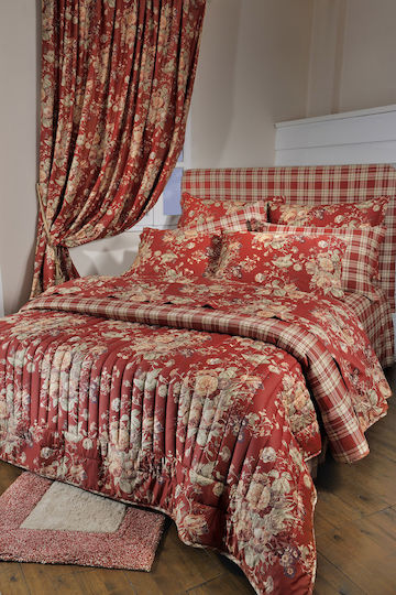 Down Town Home Set Single 175x245 695 Red