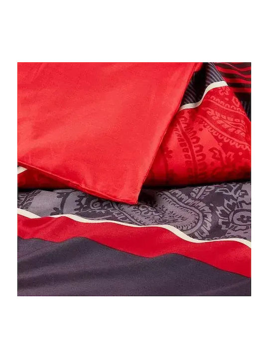 Kleine Wolke Duvet Cover Cotton Single 135x200 Cambridge Red