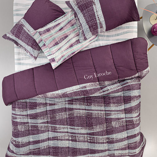 Guy Laroche Плик за Завивка Памучен Кинг Сайз 225x245 Active Iris Suede