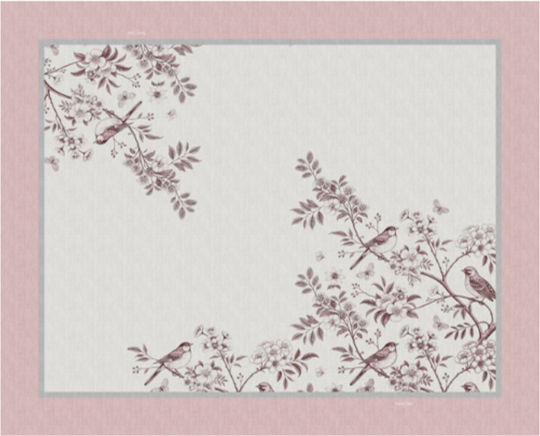 Saint Clair Τραπεζομάντηλο Pink 145x220εκ.