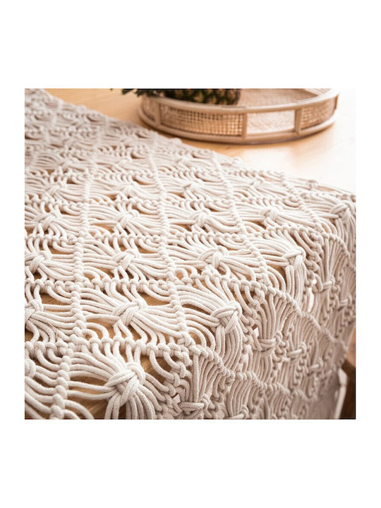 Gofis Home Ράνερ Βαμβακερό Noelani Natural 40x160εκ.