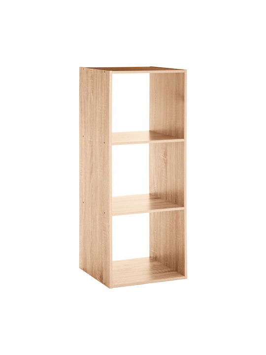 Bookcase Mix Nat Brown 34.5x32x100.5cm