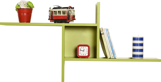 Shelf Wall Windmill 100x18x50cm Green Shelf Wall Windmill 100x18x50cm Green