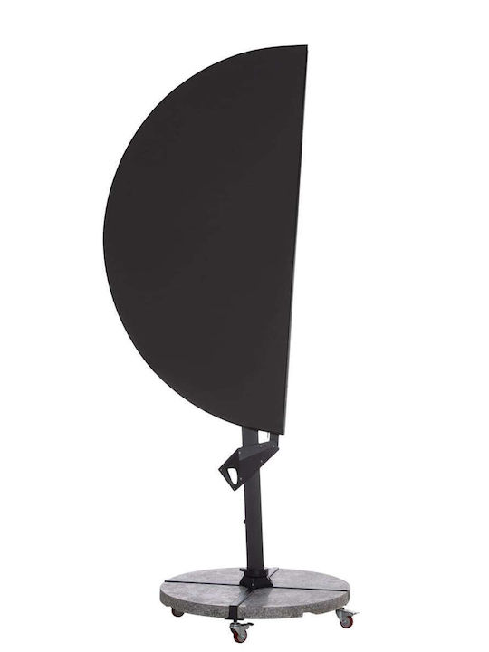 Hanging Circular Aluminum Beige Parasol Φ2.2m