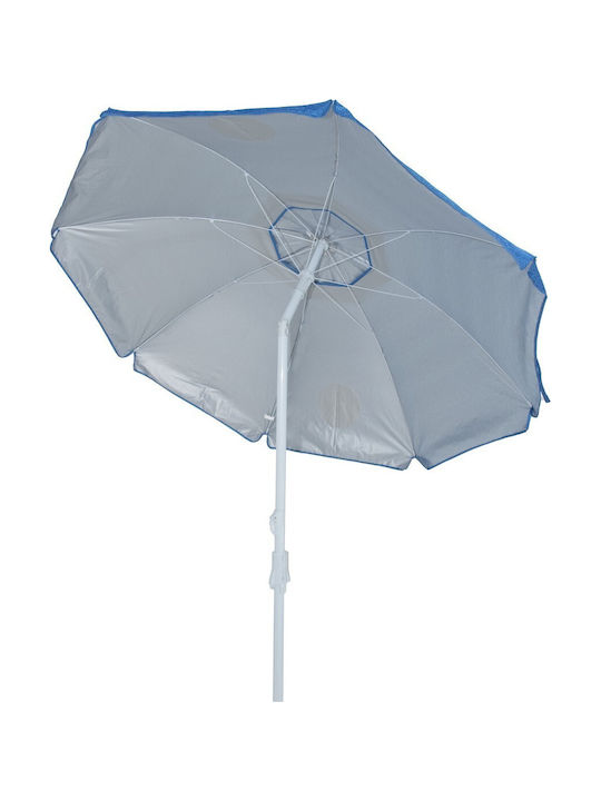 Tommy Bahama Circular Metal Garden & Terrace Parasol Blue Diameter 1.83m