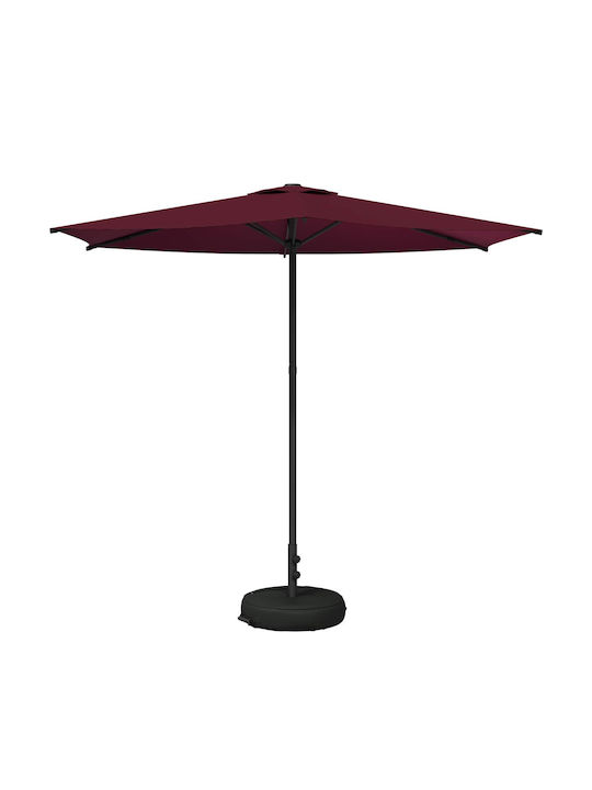 Umbrelă Rotundă Din Aluminiu Turcoaz Φ2.7xÎnălțime2.28m
