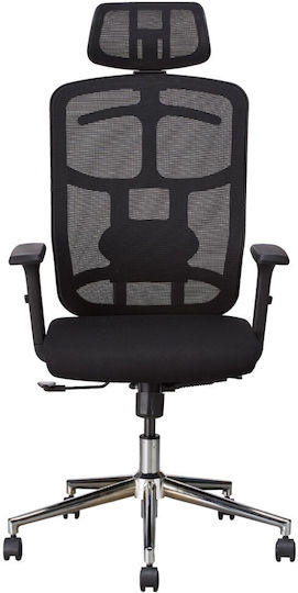 Techly Icact Mc020 Καρέκλα Γραφείου Μαύρη Techly Icact Mc020 Καρέκλα Γραφείου Μαύρη