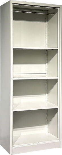 Double-leaf Ugren Metal Outdoor Storage Cabinet 70x40x180cm