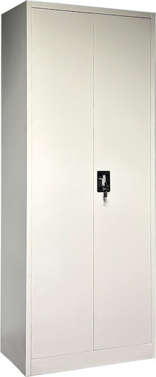 Double-leaf Ugren Metal Outdoor Storage Cabinet 70x40x180cm