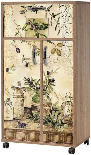 Мебели за съхранение Kiler дървен Multi 60x36x116см