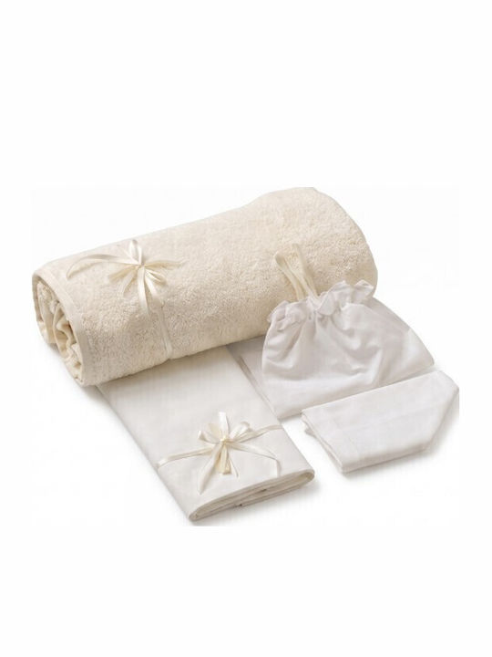 Parisis Baby Set de Botez cu Temă Flori 3buc