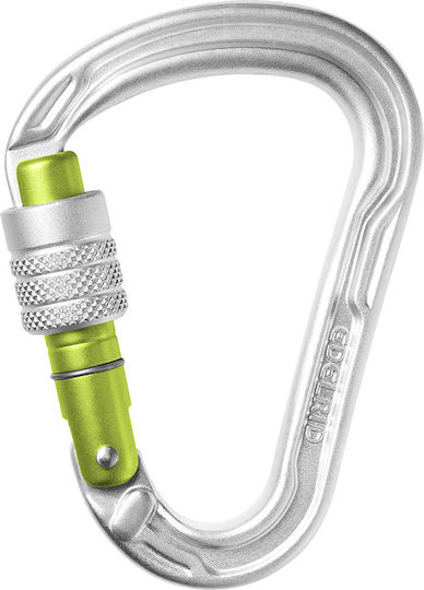 Edelrid Hms Strike Screw Ii Silber Karabiner