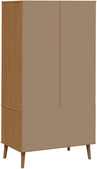 Dulap cu ușă dublă Caramel 90x55x175cm