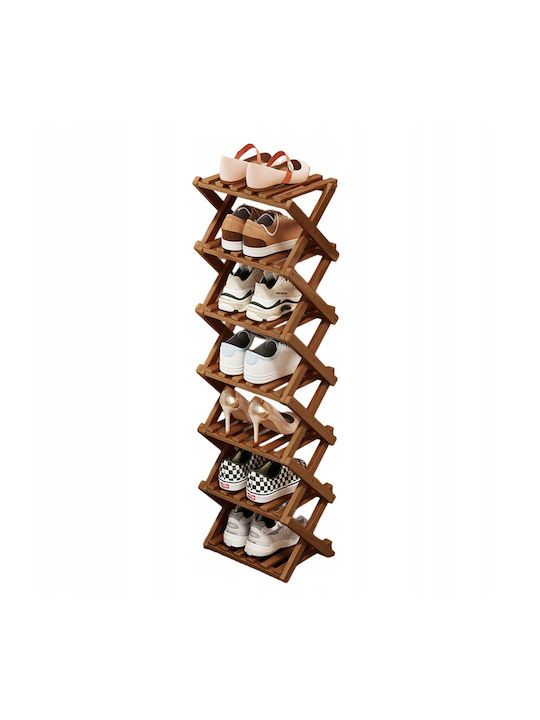 Organizator Pantofi din Bambus 25x25x115cm