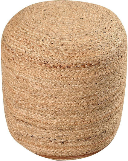 Blanc de Blanc Natural Stool 40x40x40cm Blanc de Blanc Natural Stool 40x40x40cm