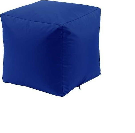 Multifunctional Bean Bag Chair Waterproof Royal Blue 45x45x45cm